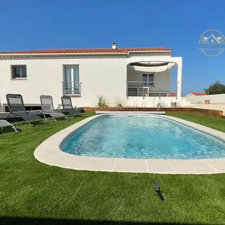 Sol Dels Aspres Avec Piscine, Barbecue, Climatisation Centralisée, Garage, Internet Sudsejourconciergerie *