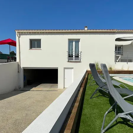 Sol Dels Aspres Avec Piscine, Barbecue, Climatisation Centralisée, Garage, Internet Sudsejourconciergerie Villa