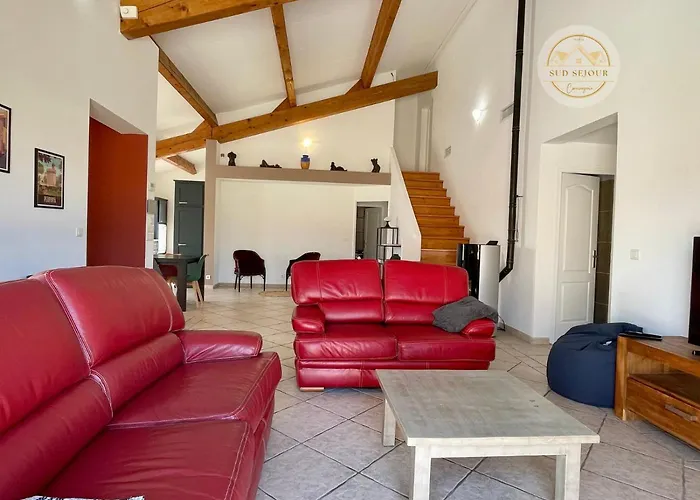 Sol Dels Aspres Avec Piscine, Barbecue, Climatisation Centralisée, Garage, Internet Sudsejourconciergerie Villa Brouilla