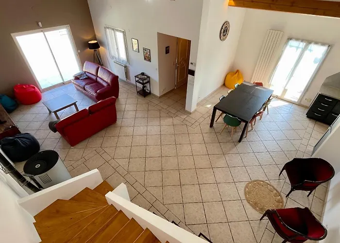 Sol Dels Aspres Avec Piscine, Barbecue, Climatisation Centralisée, Garage, Internet Sudsejourconciergerie